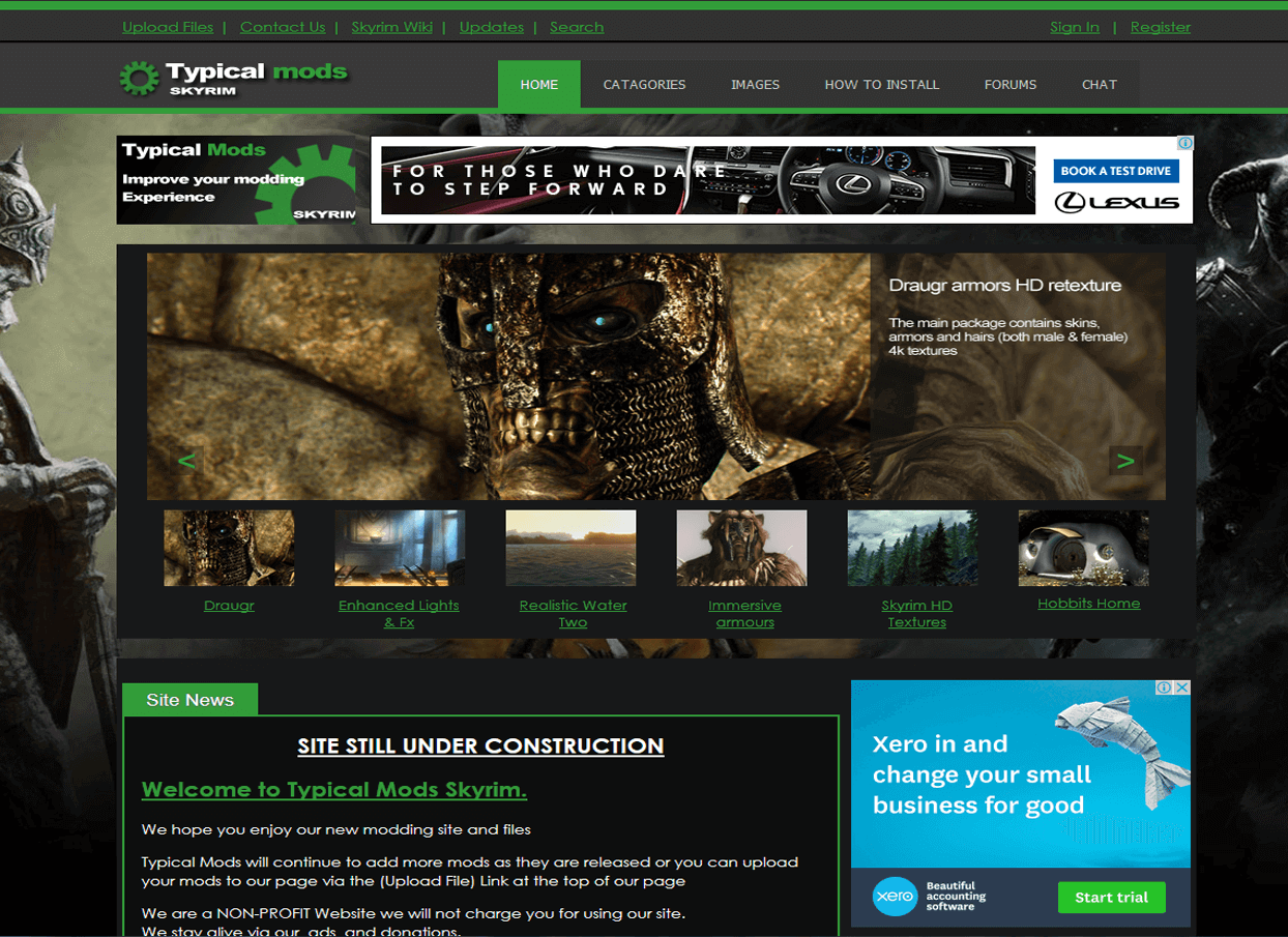 Typical Mods Skyrim